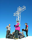 In vetta al Pizzo del Becco - foto Mauro Gritti