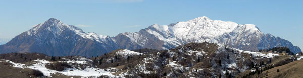 Panoramica verso  Artavaggio e le Grigne - foto Mauro Gritti