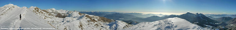 Panoramica salendo in Grem - foto Mauro Gritti