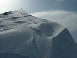 Il vento gioca con la neve - foto Mauro Gritti