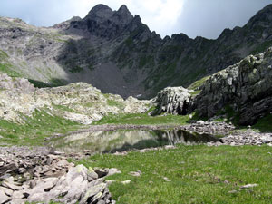 In cima alla Val Bondione (3 agosto 08)