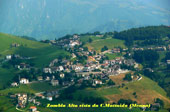 Zambla Alta vista da Cascina Mattuida verso il m.te Menna - foto Gabriele Pessarelli estate 07