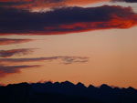 Zoom sul tramonto in Resegone - foto Gabriele Pessarelli maggio 2007