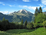 Vista verso l'Arera dalle pendici dell'Alben - foto Pierantonio Gritti