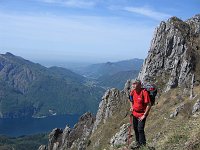 Salita al Rifugio Rosalba (mt. 1730) in Grignetta dai Pian dei Resinelli il 2 maggio 2008 - FOTOGALLERY