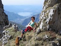 Salita al Rifugio Rosalba (mt. 1730) in Grignetta dai Pian dei Resinelli il 2 maggio 2008 - FOTOGALLERY