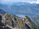 Vista sul algo di Como (ramo di Lecco) - foto Piercesare 12 ag 07