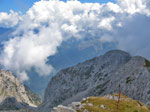 Un lungo ripido vallone di ghiaioni - foto Piercesare 12 ag 07