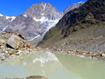  Un lago morenico lungo la salita - foto Sergio Salvetti 1 agosto 07