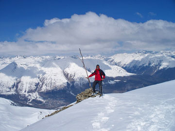 Splendida ciaspolata in Engadina ai Piz Murtirol Arpiglia e Uter il 17 aprile 2010 - FOTOGALLERY