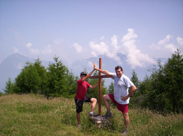 Bella escursione boschiva ai piedi del Monte Rosa in Val Quarazza, il 4 luglio 2010 - FOTOGALLERY