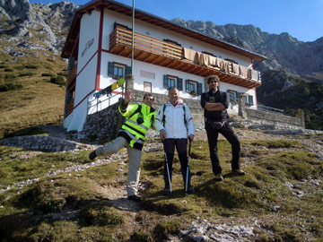 Salita al RIF. BIETTI in GRIGNA SETTENTRIONALE (Grignone), passando dalla Porta Prada il 29 ottobre 2011 - FOTOGALLERY