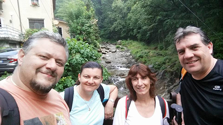 26 giugno 2016 Escursione bagnata in Val Ravella  - FOTOGALLERY