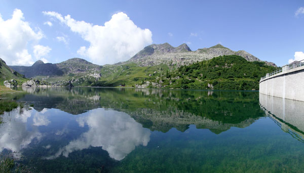 Panoramica Laghi Gemelli (21 luglio 08)