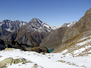 Diga del Barbellino, Pizzo Coca. Pizzo Redorta