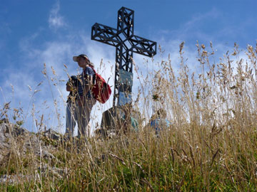 ESCURSIONE AVVINCENTE SU CIMA ALBEN domenica 1 agosto 2010 - FOTOGALLERY