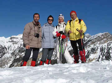 SALITA DA PIAZZATORRE AL RIFUGIO GREMEI CON PROSEGUIMENTO AL TORCOLA VAGA E TORCOLA SOLIVA domenica 7 febbraio 2010 - FOTOGALLERY