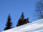 Alla Cima di Sasna sopra Lizzola, corso di sci alpinismo (12 febbraio 2006) - foto di Stefania