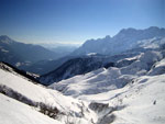 Alla Cima di Sasna sopra Lizzola, corso di sci alpinismo (12 febbraio 2006) - foto di Stefania