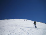 Alla Cima di Sasna sopra Lizzola, corso di sci alpinismo (12 febbraio 2006) - foto di Stefania