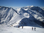 Alla Cima di Sasna sopra Lizzola, corso di sci alpinismo (12 febbraio 2006) - foto di Stefania