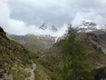 Il Pizzo del Diavolo di Tenda dal Rifugio Calvi - foto Tina Martot 3 giugno 2007