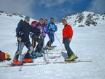 Gruppo sci-alpinistico di Zogno verso il Diavolezza - foto di Vittorio Begnis