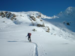 Sulle nevi  del Passo Dordona (Foppolo) - foto Vittorio Begnis 19 dicembre 2002