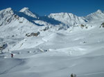 Sulle nevi  del Passo Dordona (Foppolo) - foto Vittorio Begnis 19 dicembre 2002