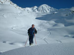  Sulle nevi  del Passo Dordona (Foppolo) - foto Vittorio Begnis 19 dicembre 2002