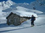  Sulle nevi  del Passo Dordona (Foppolo) - foto Vittorio Begnis 19 dicembre 2002