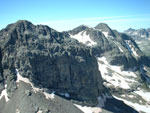 Pizzo Poris e M.te Grabiasca  dal Diavolino - foto Vittorio Begnis 21 giugno 03