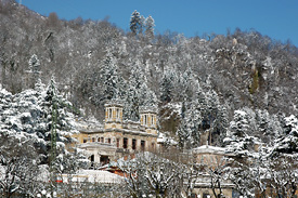 In Casin� in bianco look invernale - foto Patti