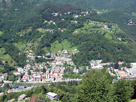 Dal Pizzo Corno (Crus di Coregn) di S. Croce