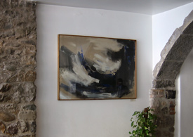 Ingresso - Quadro di Maria Clara Quarenghi - (foto Piero Gritti)