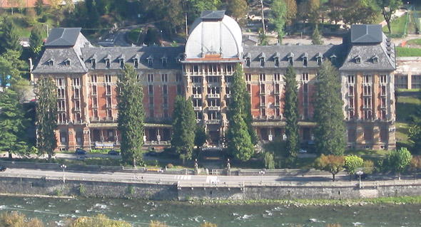 Il Grand Hotel ripreso dalla Vetta - foto Piero Gritti