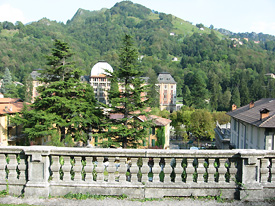 Il Grand Hotel dal piazzale del Casin - foto Piero Gritti