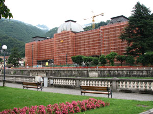 Iniziati i lavori di restauro del Grand Hotel