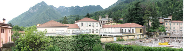 Il complesso delle vecchie Terme rimane - foto Piero Gritti 8 luglio 08