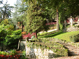 I giardini del Parco della Fonte - foto Piero Gritti
