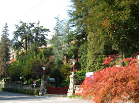 Ingresso al Parco della Fonte - foto Piero Gritti