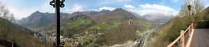 Panoramica su San Pellegrino da Balconcello (Tiro al piattello)