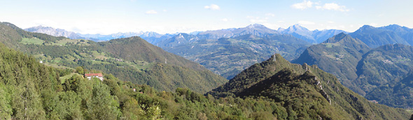 Vedi la panoramica da Sussia Alta