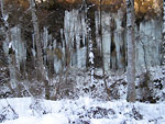 VEDI IN GRANDE - Cascate di ghiaccio nella valletta di Poscante di Zogno - foto Piero Gritti