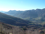 VEDI IN GRANDE - Dalle miniere di Dossena vista sulla Valle Brembana 