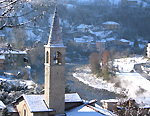 VEDI IN GRANDE - Prima neve a  Romacolo di Zogno - 27 novembre 2005  (foto Piero Gritti)
