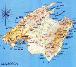 L'isola di Maiorca nelle Baleari