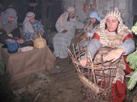 VEDI IN GRANDE - Presepio vivente - Endenna di Zogno - foto Piero Gritti