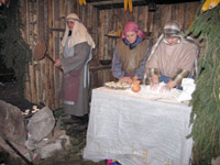 VEDI IN GRANDE - Presepio vivente - Endenna di Zogno - foto Piero Gritti